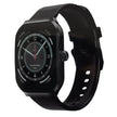 Infinix Smart Watch 3 Plus XW3P displaying a digital screen with fitness tracking and notifications on a sleek black band.