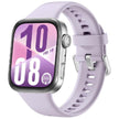 Huawei Watch Fit 4 smart watch with a rectangular display and fitness tracking features, shown on a wrist.