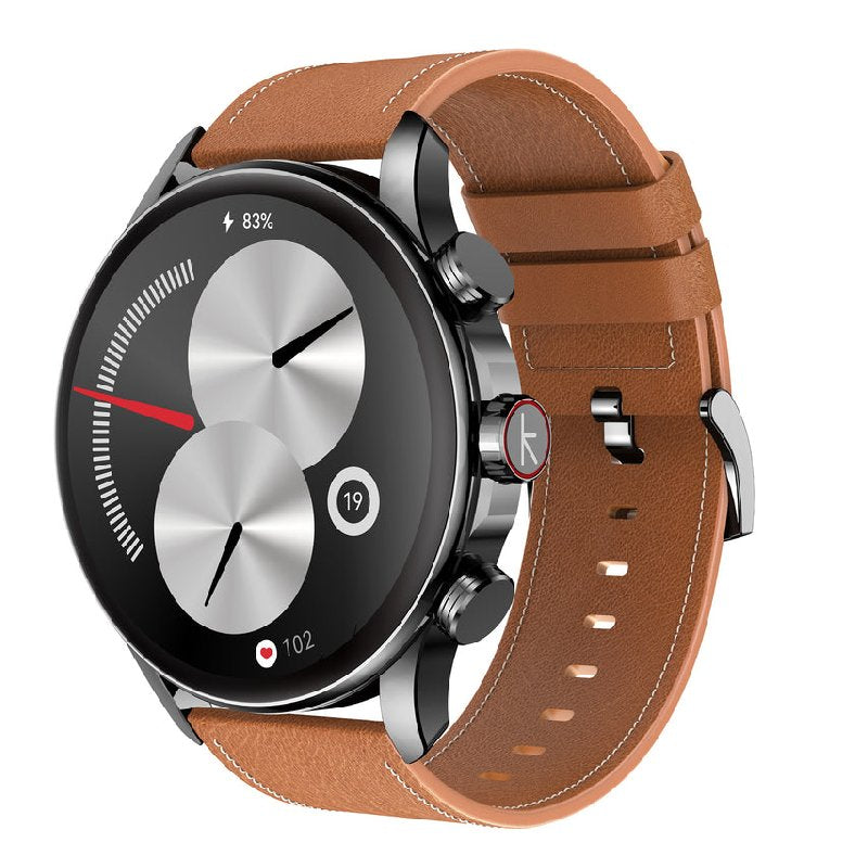 Kieslect Balancer Smart Watch with black band and digital display showing time and fitness tracking features.