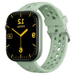 Infinix H4 XW4L smart watch with a sleek black band and digital display showing time and fitness data.