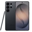 Samsung Galaxy S26 Ultra smartphone with large display, sleek design, and multiple camera lenses visible in the image.