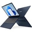 Lenovo IdeaPad Slim 3 15IRH10 laptop with Intel i5 processor, 16GB RAM, and 512GB SSD, open on a desk.