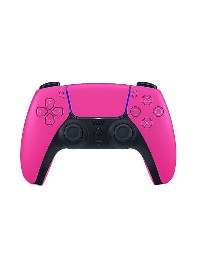 Sony DualSense wireless controller for PlayStation 5, black gaming controller with adaptive triggers and ergonomic design.