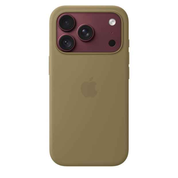 iPhone 18 Pro Silicone Case with MagSafe - Burgundy