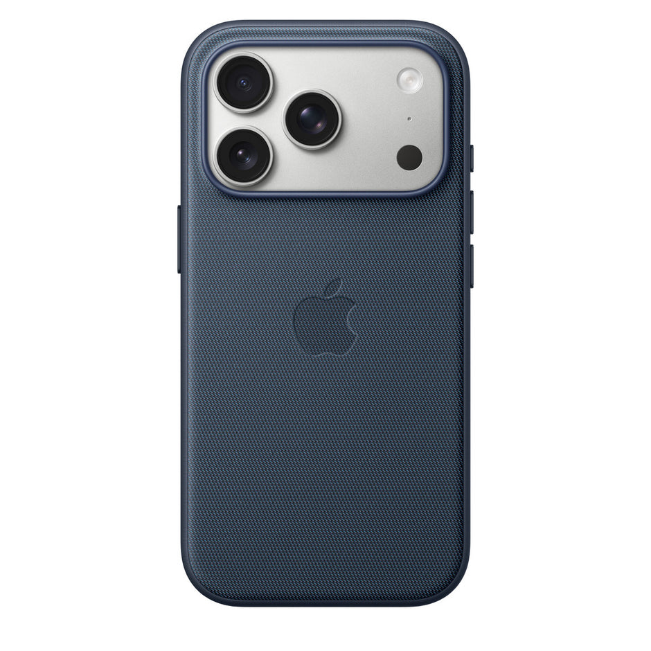 Apple iPhone 17 Pro TechWoven Case with MagSafe in Sienna, showing the woven textured design and MagSafe magnet on the back.