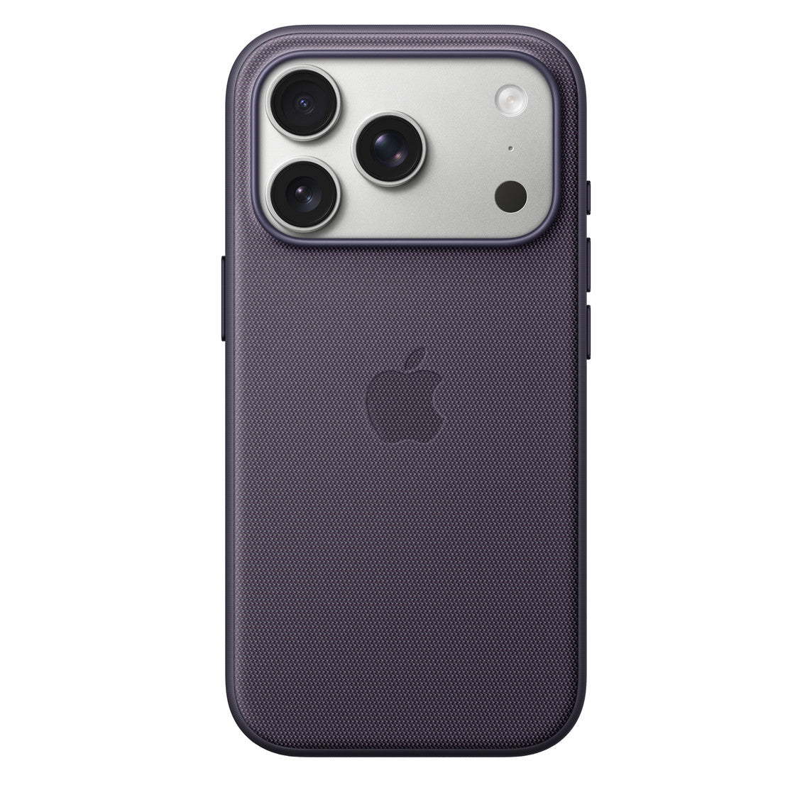Apple iPhone 17 Pro TechWoven Case with MagSafe in Sienna color, featuring woven texture and precise cutouts for buttons and ports.