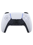Sony DualSense wireless PS5 controller with ergonomic design, black color, and textured grips for PlayStation 5 gaming.