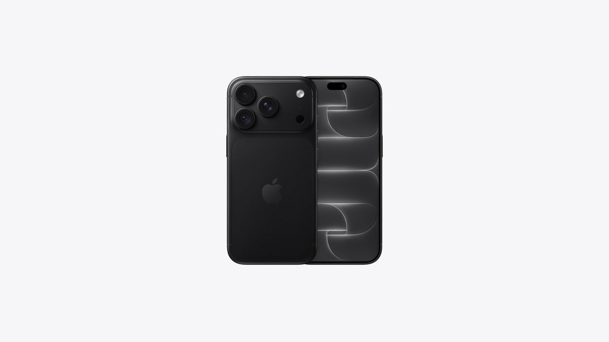 Black Apple iPhone 18 Pro with sleek finish, shown in a close-up view highlighting its modern design and 6.3-inch display.