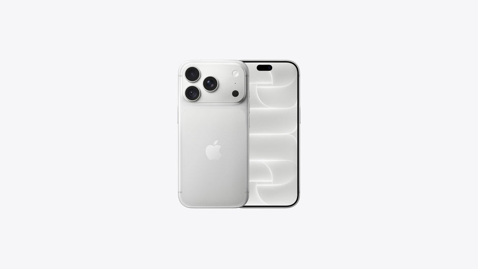 Silver Apple iPhone 18 Pro with a sleek finish, 6.3-inch display, shown from the front in the image.